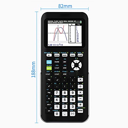 Color Screen Graphing Calculator SAT/AP Test TI84 Plus Computer,Black