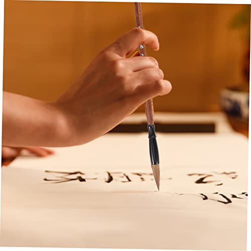 Chinese Calligraphy Brush Kanji Drawing Brush Beginner Students，1 Set Calligraphy and Painting Brushes Japanese Stationary Chinese Calligraphy Brush Student Writing Stationery Writing Brush Painting D
