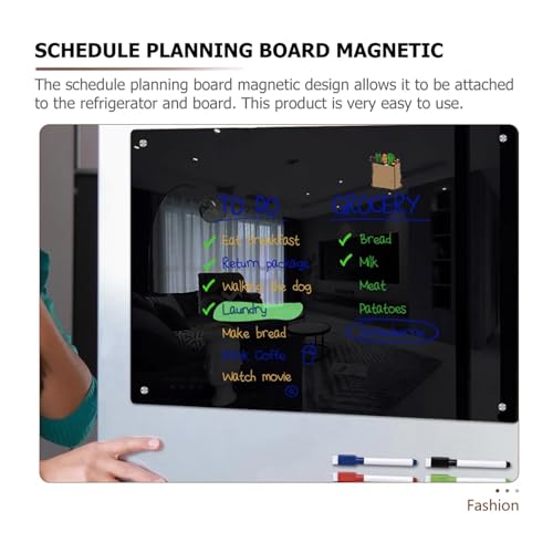 Magnetic Planning Board Chores Planning Dry Erase Refrigerator Board