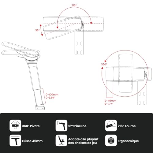 Arozzi Infinity 4D Adjustable Armrests Black