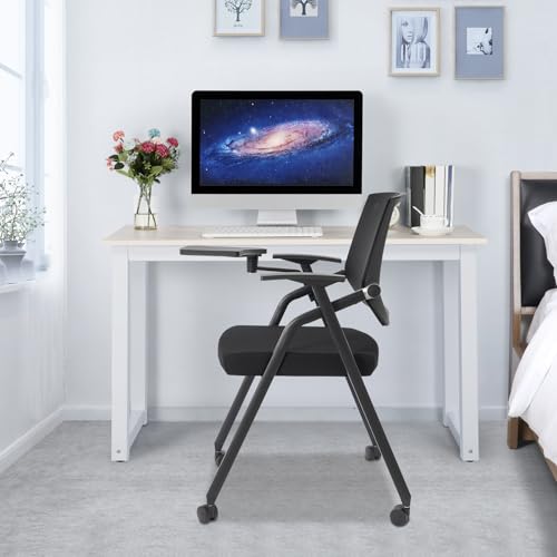 Office Desk Chair, Ergonomic Conference Room Chairs, Office Guest & Reception & Meeting Chair with Robust Table (1)
