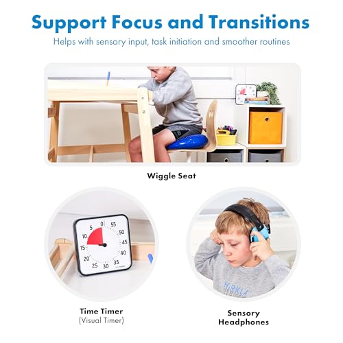 Harkla Classroom Sensory Kit for Kids - Ages 4 to 6 (Pre & Kindergarten)
