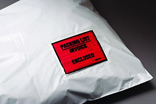3M Non-Printed Packing List Envelope NP2, 4-1/2 in x 6 in, 1000 per case