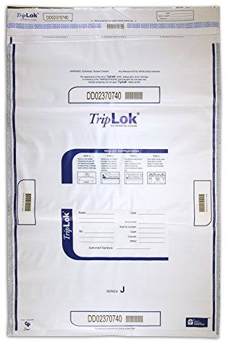 22 X 33 TripLok, White, 100 Deposit Bags