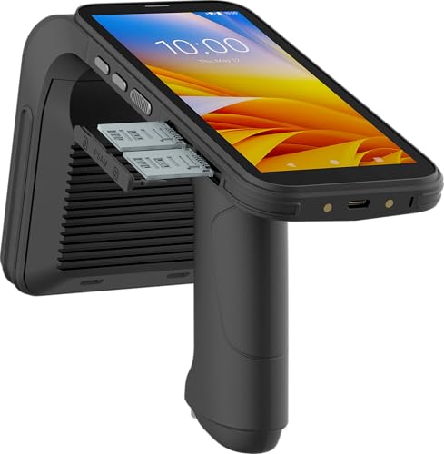 Chainway C5 Wireless Android Pistol-Grip RFID Scanner | UHF RFID and 2D/1D/QR Barcode Reader (Both RFID + Barcode) | Impinj E710 Gen2 | for Inventory Scanning