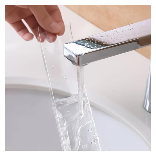 WANGXCQ 1/3/5/10m Tape Double-Sided Adhesive Traceless for Bathroom Kitchen Sink Tap Gel Sticker(5m)