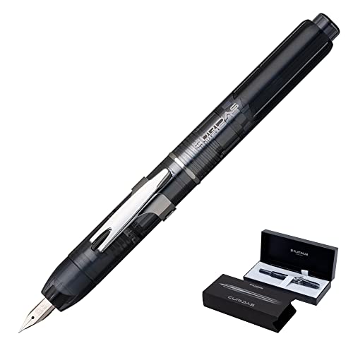 Platinum Fountain Pen, Curidus, Graphite Smoke, Medium Point, PKN-7000#7-3