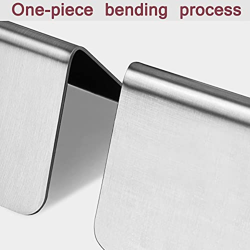 SAeWare 1-10/20 Table Number Signs Double-Sided, Table Cards Stainless Steel Tent Style, Metal Number Tags Cycle Used, for Restaurants, Bars, Parties, Weddings Table Cards,Blu-7.5X6X6.5Cm