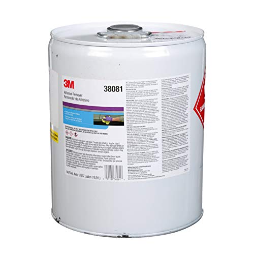 3M Adhesive Remover, 38081, 5 Gallon (US)/8.9 L, 1 per case