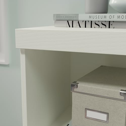 Sauder Hudson Court Lateral File Cabinet with Shelf, Pearl Oak Finish