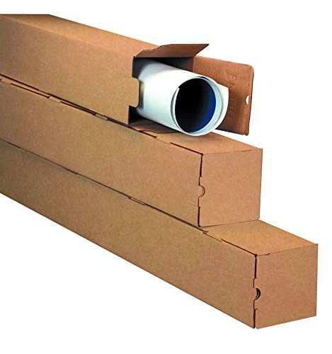 Choice Shipping Supplies 3 x 3 x 48' Kraft Square Mailing Tubes