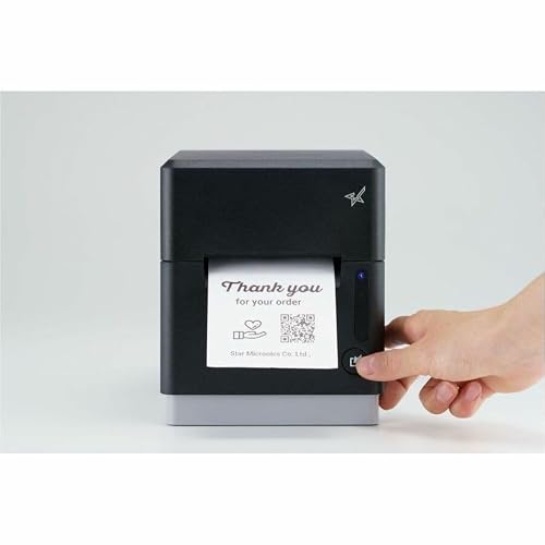 Star Micronics mC-Label3 MCL32CBI Direct Thermal Printer - Monochrome - Desktop - Label Print - Ethernet - USB - Bluetooth - Black - 3.15" Print Width - 203 dpi - for PC, Android, iOS