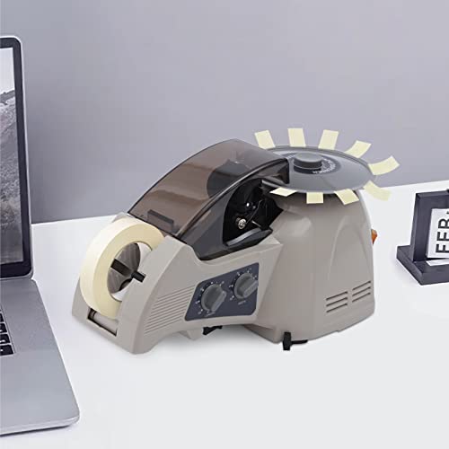 Automatic Tape Dispenser Rotary Disc Tape Cutting Machine, 10-60mm Cutting Length, 3-25 mm Tape Width, Office School Supply for Cutting Tape Double-Sided Tape High Temperature Tape