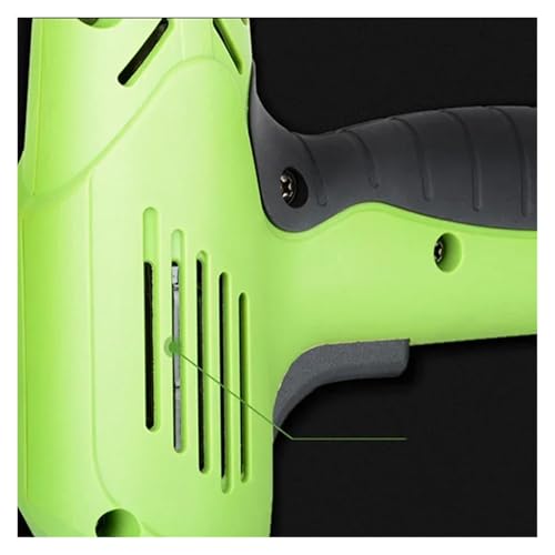 Professional Heavy Duty Stapler 1800W Dual Use Electric Nailer Stapler Furniture Staple Straight Gun 220V Adjustable Strength Woodworking Power Tools