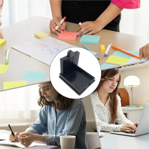 Nuqsx 3Sets Sticky Note Holder Stencil Template Reusable Portable With Organizer For Organization Teacher Planning For Home Office Desk