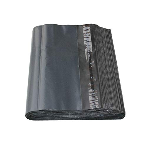100PCS Courier Bags Self Adhesive Seal Plastic Pouch Black Envelope Mailing Bags (100PCS 40X60CM)