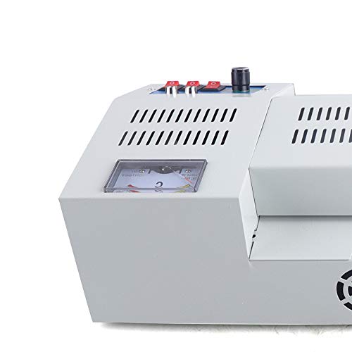 laminator Machine, TBVECHI Laminating laminator Machine, 110V 600W A3 A4 Rollers System Thermal Hot Cold Film Laminating Laminator Machine