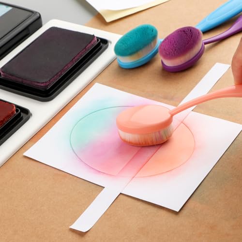 BAOFALI 300 PCS Masking Strips Stamping Mask Paper Adhesive Stamp Masking Paper for Pre-Cut Masking Strips; Reusable Delicate-Tack Adhesive for Easy Masking for Painting, DIY, Arts, Crafts, Handmade