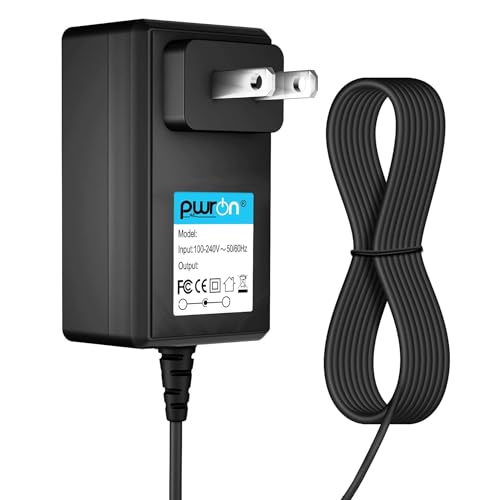 PwrON 6.6FT Cable AC to DC Adapter for Grandstream GS-HT704 HT704 4 Port Analog Telephone Power ; Grandstream GS-GXV3140 GXV3140 VoIP Multimedia Phone Power Supply Cord