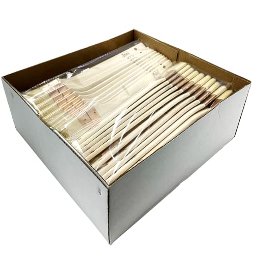 Yoshikawa Sangyo White Joint Brush, No. 15 (40 mm), Pack of 100