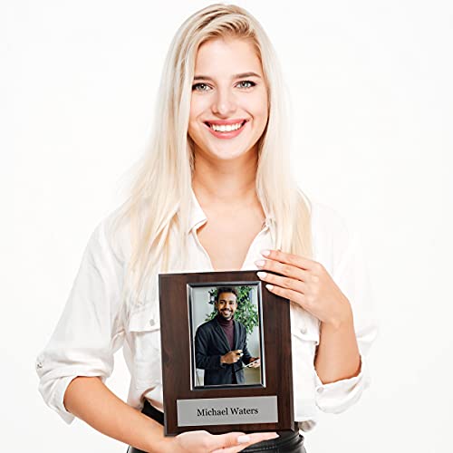 Fully Customized Employee of the Month, Quarter or Year, Manager On Duty, Employee Recognition, Memorial, Staff Photo Plaque and More