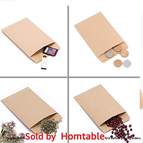 1000 Pack Small Coin Envelopes Kraft Paper 2.25"×3.5"
