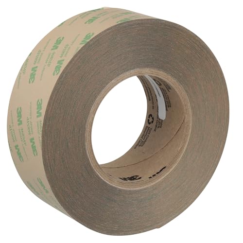 3M Adhesive Transfer Tape 468MP, Clear, 2 in x 60 yd, 5 mil, 1 Roll