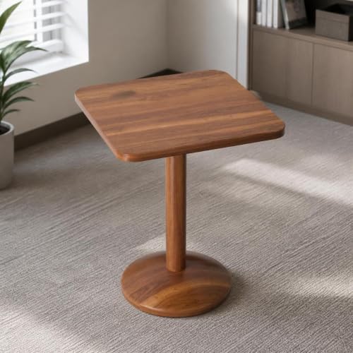 RIXNOMA Round Conference Table, Modern Wooden Meeting Table with Sturdy Wood Base for Office Conference Rooms and Business Meetings