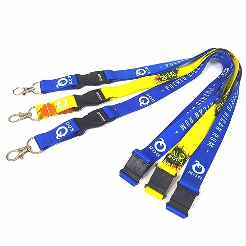 Handwerke Custom Lanyard 30/50/1000pcs personalized lanyards Print Your Logo/Photo/Text/Name/Image For Office School Event (200pcs, Lanyard6)