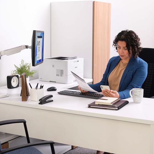Brother HL-L5210DW Business Monochrome Laser Printer, Duplex, Wireless, Gigabit Ethernet, Mobile Printing, Alexa Compatible