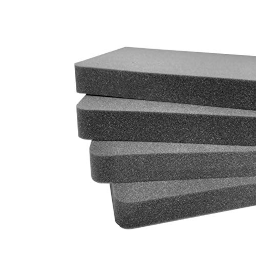Pelican Case 1620 1621 Replacement Foam Inserts Set (4 Pieces)