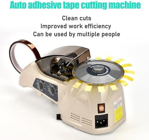 LKXNEW Automatic Tape Dispenser Machine, Precision Length Control for Efficient Adhesive Cutting, for Crafts, Packaging, and Office Use