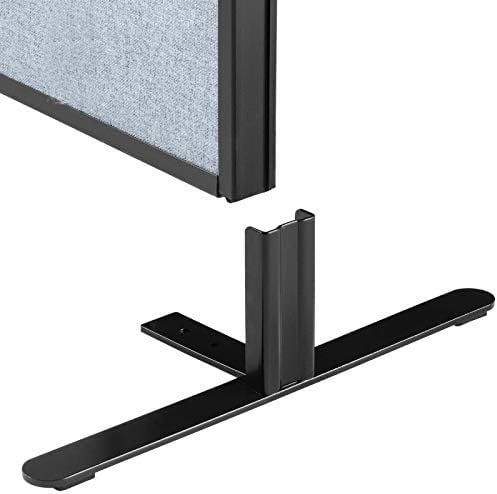 Global Industrial 24-1/4"W x 42"H Freestanding Office Partition Panel, Blue