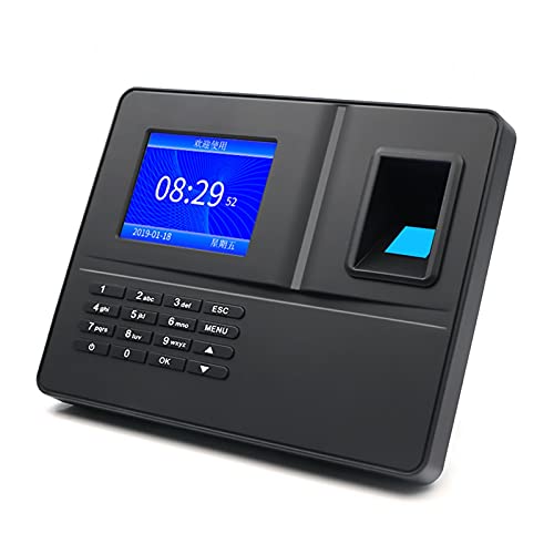 Time Cards Fingerprint Attendance Machine Network Export Chinese and English Version Fingerprints to Work Attendance Check-in Machine Card for Small Business