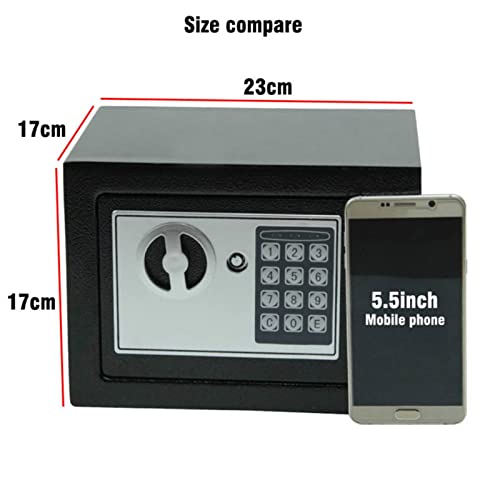 TBLOTYD Safes Digital Safe Small Household Mini Steel Safe with Key