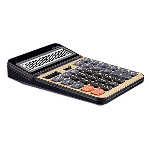 Standard Function Basic Desktop Calculator, Large Display, for Home and Office, Power, Solar and Battery