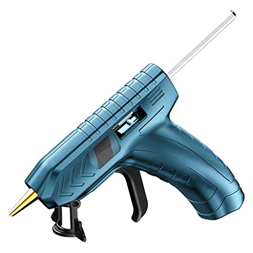 TEOYETTSF High Temp Heater Melt Hot Glue Gun 40W DIY Household Industrial Heat Mini Recharge With 10pcs 7mm Sticks
