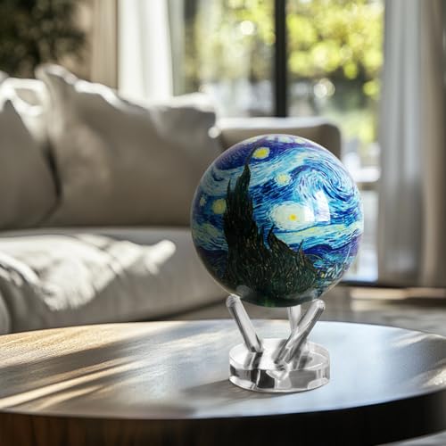 MOVA Self Rotating Globe, Van Gogh Starry Night Classic (4.5")