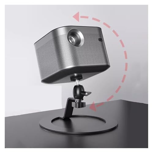 Projector Projector Universal Steering Head Stand Desktop Head Bedside Floor Stand Projector Bedroom No Punch Can Throw Roof Ceiling Projection Stand Electronic Equipment for Projection