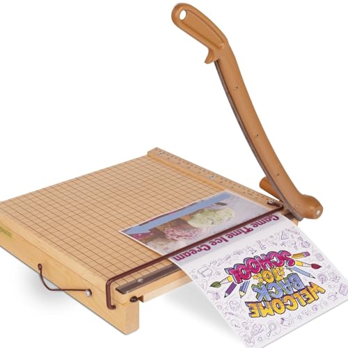 Swingline Paper Trimmer, Guillotine Paper Cutter, 12" Cut Length, 15 Sheet Capacity, ClassicCut Ingento (1132)