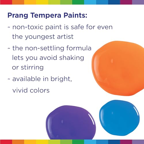 Prang Ready-to-Use Tempera Paint, Brown, 1 Gal., 1 Count
