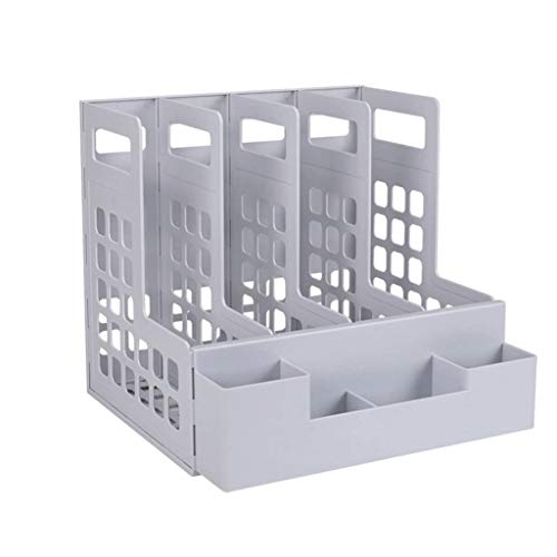 AFPSDLFJDLS Magazine File Holder Organizer Desk Organizer Tray Sorter Storage(D)