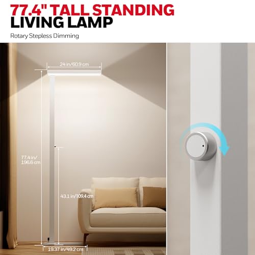 Honeywell 02E Pro Sunturalux LED Floor Lamp 10400LM Full Spectrum