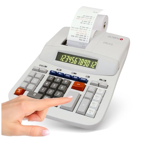 OLYMPIA Desktop Calculator CPD 512
