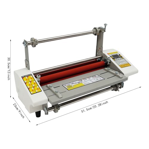 Laminator Machine, Digital Thermal Roll Laminating Machine, 110V Roll Laminator, for School Office Commercial Use