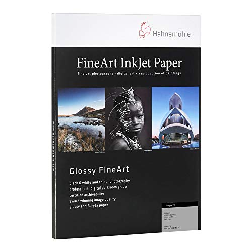 Hahnemuhle Photo Rag High Gloss Baryta 315 g - 8.5in x 11in, 25 Sheets