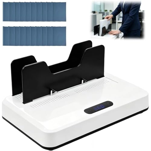 A4 Thermal Binding Machine 600 Sheets Capacity, 700W Book Binder Machine, No Preheat Time, Digital Touch Panel & Air Cooling, Book Binder Kit with 20 Covers for Office A4 Letter Size Business Document