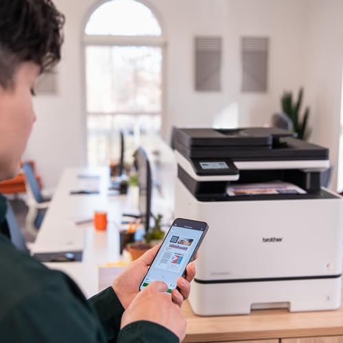 Brother MFC-L8730CDW Business Color Laser All-in-One Printer, Duplex Print, Scan, Copy, Wireless, Advanced Security