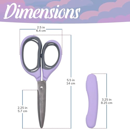 JubileeYarn Classroom Craft Scissors - Purple - 30 Scissors
