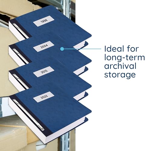 Blue Summit Supplies 25 Pressboard Report Covers, Side Fastener, Navy